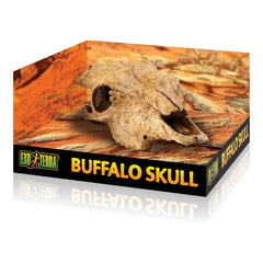 Exo Terra Buffalo Skull Reptile Hideout & Terrarium Decoration