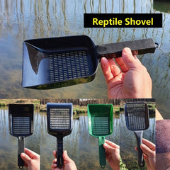 Reptile Sand Shovels Lizard Dung Sieves Excrement Cleaning Shovels