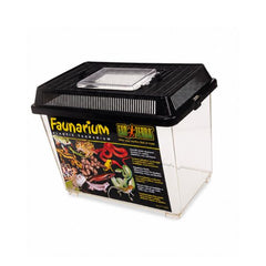 Exo Terra Faunarium Small Plastic Terrarium for Reptiles, Amphibians & Insects