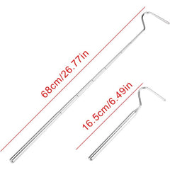 Snake Capture Hook, Telescoping 16.5cm-68cm Stainless Steel
