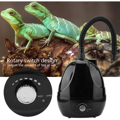 Nomoypet Reptile Fogger Humidifier, 2L 220 V Amphibians Dry Run Protection with 40-150 cm Stretchy Hose