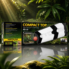 Exo Terra Compact Terrarium Top – 3 Light Socket (60 cm)
