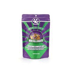 Pangea Fig & Insects Complete Gecko Diet - 228g – FREE Small Reptile Feeding Dish Bowl – FREE White Ceramic Reptile Food Bowl - COMBO