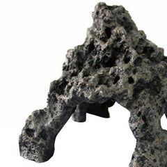 NOMOY PET Simulated Rock Cave Hideout NS-58 – Resin Shelter for Reptiles