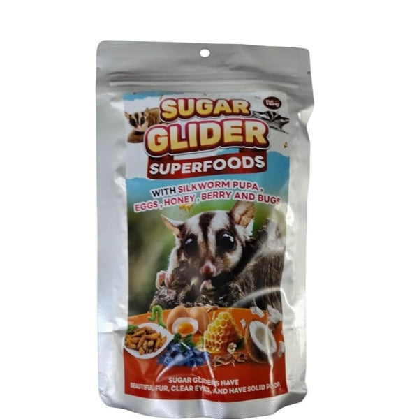 Pet Heng - Sugar Glider Food - Silkworm Pupa – 180g