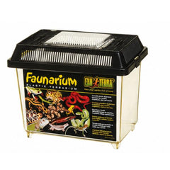 Exo Terra Faunarium Mini Plastic Terrarium for Reptiles, Amphibians & Insects