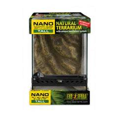Exo Terra Natural Terrarium Nano Tall – 20 × 20 × 30 cm
