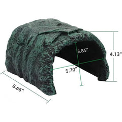 NOMOY PET Hide Cave NS-17 – Natural Rock Shelter for Reptiles