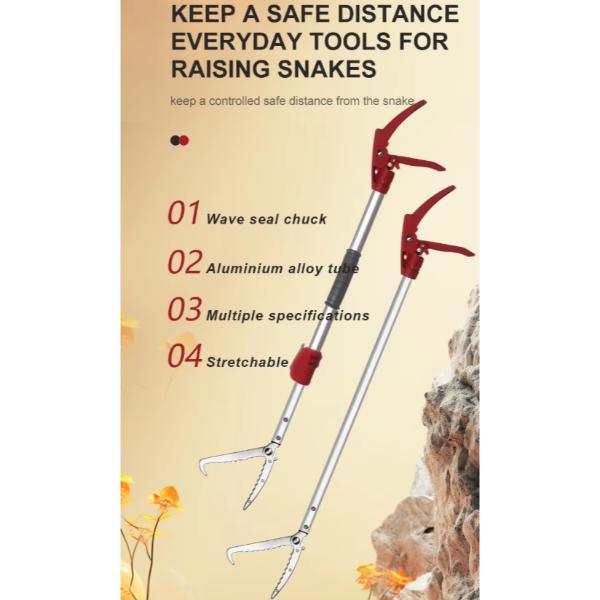Nomoypet Telescopic Snake Catcher with Multiple Specifications (3 Sizes)