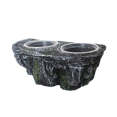 Water Dish Sturdy Breeder Case Playing Multiuse Detachable Reptile Food Bowl