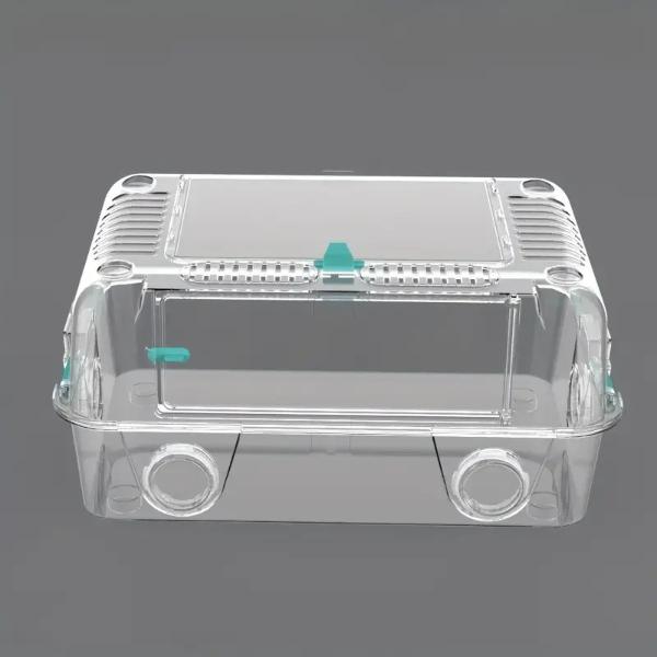 Modular Transparent Hamster Cage Set