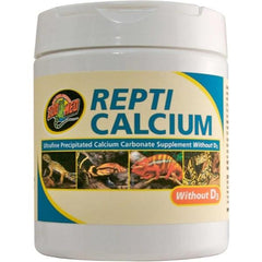 Zoo Med Reptile Calcium Without Vitamin D3, 8-Ounce