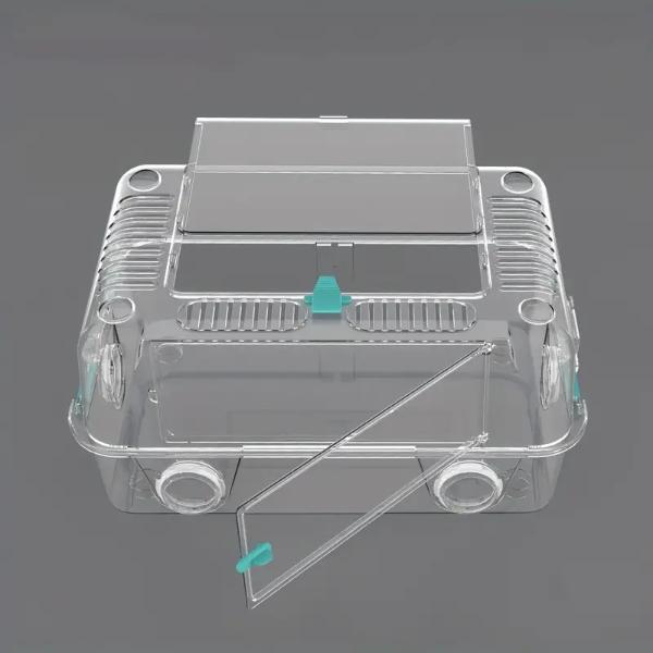 Modular Transparent Hamster Cage Set