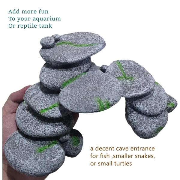 Simulation Cobblestone Reptile and Aquarium Hideout Cave
