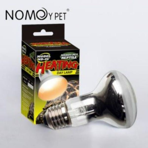 Daylight Basking Spot light, E27 60W Heat Lamp Day Night Reptile Amphibian Bird Snake Heat Lamp Infrared Emitted Bulb Light 3,000 hrs