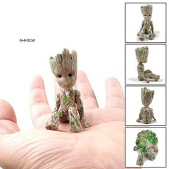 Groot Innovative Action for Collecting or Decorative Figures Plants Desktop Decoration 6x4x2cm