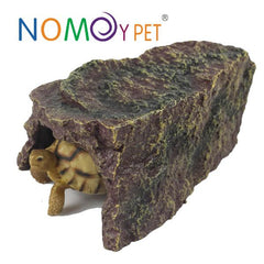 NOMOY PET Hide Cave NS-08 – Natural Rock Shelter for Reptiles