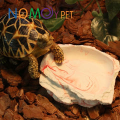 NOMOY PET Factory Direct Sale Resin Food Water Bowl for Reptile NS-65