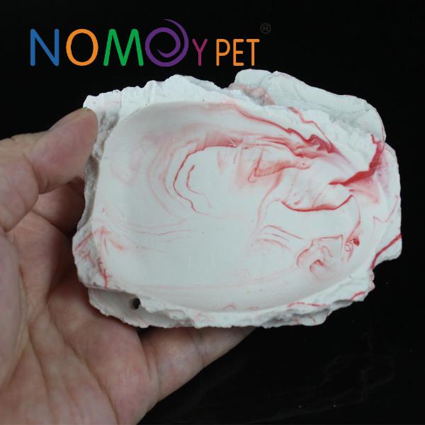 NOMOY PET Factory Direct Sale Resin Food Water Bowl for Reptile NS-65