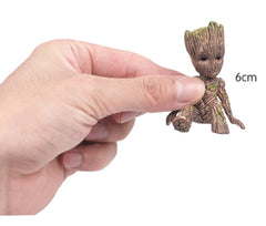 Groot Innovative Action for Collecting or Decorative Figures Balcony Plants Action Figure Desktop Decoration (6x4x2cm)