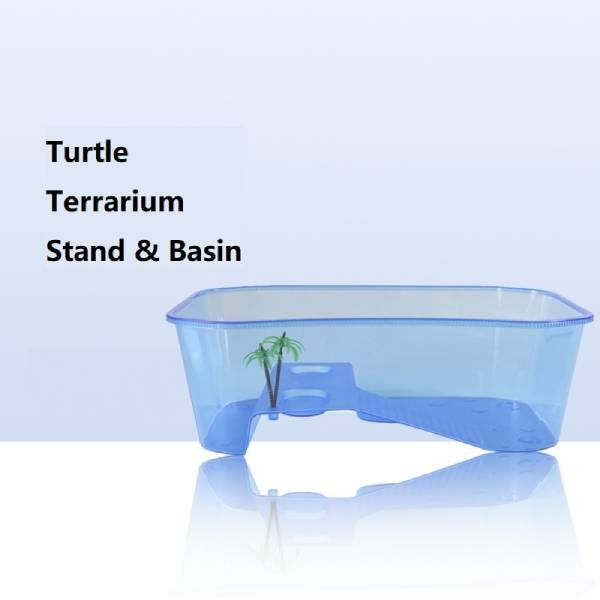 Nomoy Turtle Tank, Blue Big Tank Aquarium