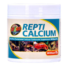 Zoo Med Reptile Calcium Without Vitamin D3, 8-Ounce