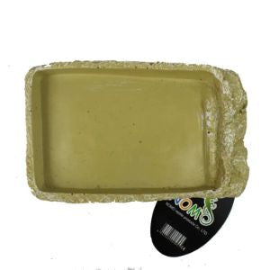 Square Resin Food Dish