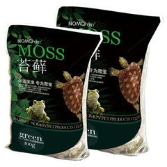 Nomo moss reptile tortoise moisturizing mat turtle hibernating transport insulation dry water moss lizard snake 500g